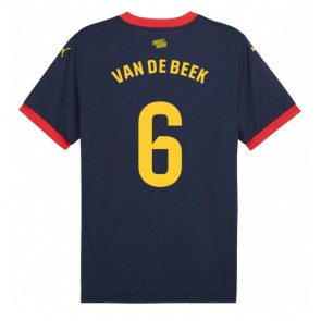 Girona Donny van de Beek #6 Replika Udebanetrøje 2024-25 Kortærmet